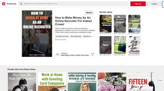 How to Make Money As An Online Recruiter For Indeed Crowd | Work ...