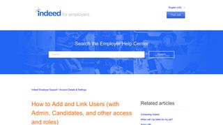 How to Add and Link Users (with Admin, Candidates, and other ...