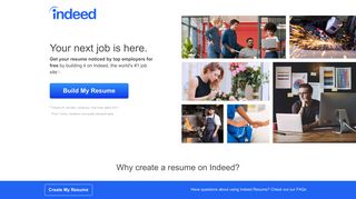 Create Your Resume on Indeed | Indeed.com