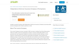 Independence American Insurance Company - Pennsylvania Discount ...