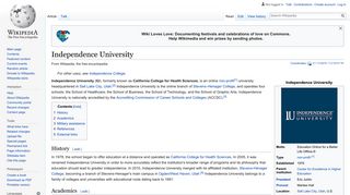 Independence University - Wikipedia