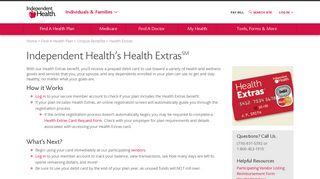 Health Extras | Independent Health