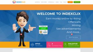IndexClix - Earn Money Online - Best PTC - Earn With Multiple Ways ...
