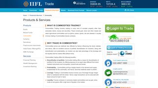 Products & Services - Commodity - IIFL - IndiaInfoline