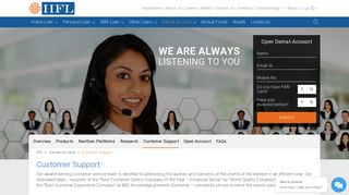 Customer Support - Online Trading | IIFL