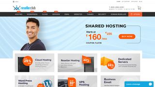 ResellerClub: Shared and Reseller Hosting, Dedicated, VPS