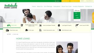 Home Loan - Indiabulls Housing Finance
