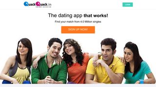 QuackQuack Online Dating — Free Dating Site to Meet Indian Singles!