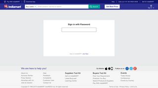 Sign In to IndiaMART