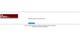 South Indian Bank -Log in to Internet Banking
