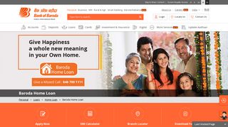 Home Loan – Online Housing Loan in India at ... - Bank of Baroda