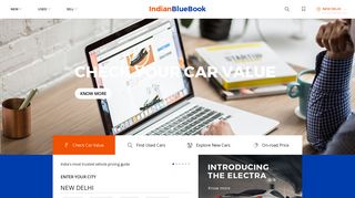 IndianBlueBook - New Cars - Used Car Price - Car Valuation - On ...