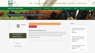 Indian Journal of Dairy Science - Indian Dairy Assocaition