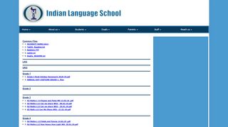H/W Files - Indian Language School - Lagos