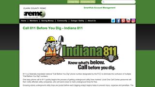 Call 811 Before You Dig - Indiana 811 | Clark County REMC
