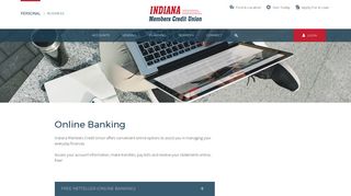 Online Banking › Indiana Members Credit Union