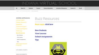 Buzz Resources | Indiana Virtual School