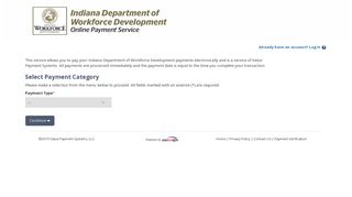 Select Payment Category - Online Payment Service by VPS