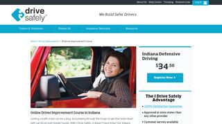 Indiana Driver Improvement Course Online - I Drive Safely