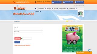 IndianOil Login - Indane Online : Online Gas Booking and Services