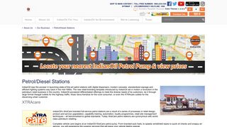IndianOil Corporation | Petrol/Diesel Stations - Iocl.com