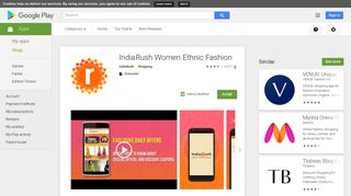 IndiaRush Women Ethnic Fashion - Apps on Google Play