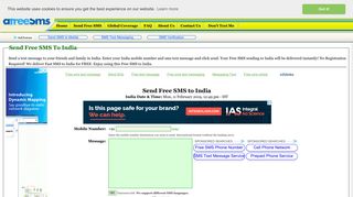 Free SMS India | Free Text Messaging India