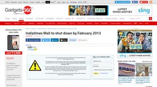 Indiatimes Mail to shut down by February 2013 | Technology News