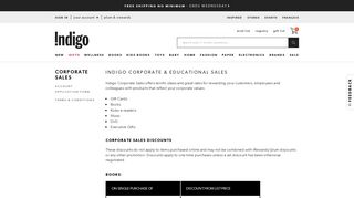 Indigo Corporate & Educational Sales | chapters.indigo.ca