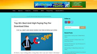 Top 30+ Best And High Paying Pay Per Download Sites