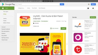 myIM3 - Cek Kuota & Beli Paket Internet - Apps on Google Play