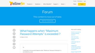 What happens when “Maximum Password Attempts” is exceeded ...
