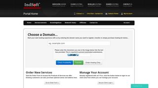 Portal Home - IndSoft System