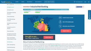 IndusInd Net Banking - BankBazaar