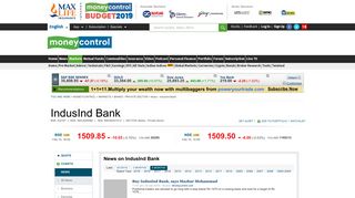 IndusInd Bank News - Moneycontrol