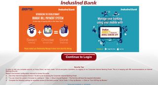 Indus Direct Corporate Portal - IndusInd Bank