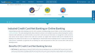 Indusind Credit Card Net Banking: Register & Login, Make Payment ...