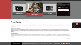 Credit Card - Apply for Credit Cards Online at IndusInd Bank