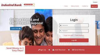 Home | Indus Fast Remit Canada | Online Money Transfers to India