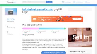 Access industrybuying.greythr.com. greytHR Login