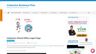 Indusviva Virtual Office Login Page - Indusviva Business Plan