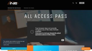 INE - All Access Pass Training Subscription - INE.com