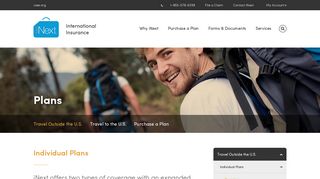 Travel Insurance Plans with iNext | International Travel Insurance
