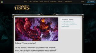 Infernal Nasus unleashed! | League of Legends
