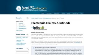 Electronic Claims & Infinedi « SeamLESSwiki.com