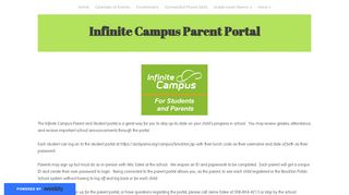 Infinite Campus Portal - West!