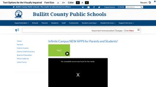 Infinite Campus NEW APPS for Parents and Students! - Bullitt County ...