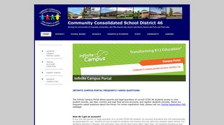 CCSD 46 - Infinite Campus FAQ