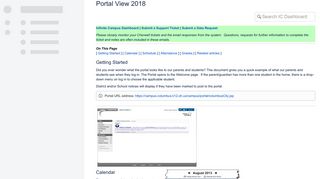 Portal View 2018 - Infinite Campus Dashboard - Columbus City ...