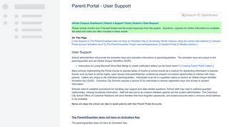 Parent Portal - User Support - Columbus City Schools Wiki - Atlassian